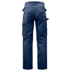 pantalon bleu marine dos