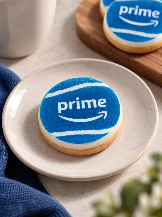 Biscuit personnalisé au logo d’une marque