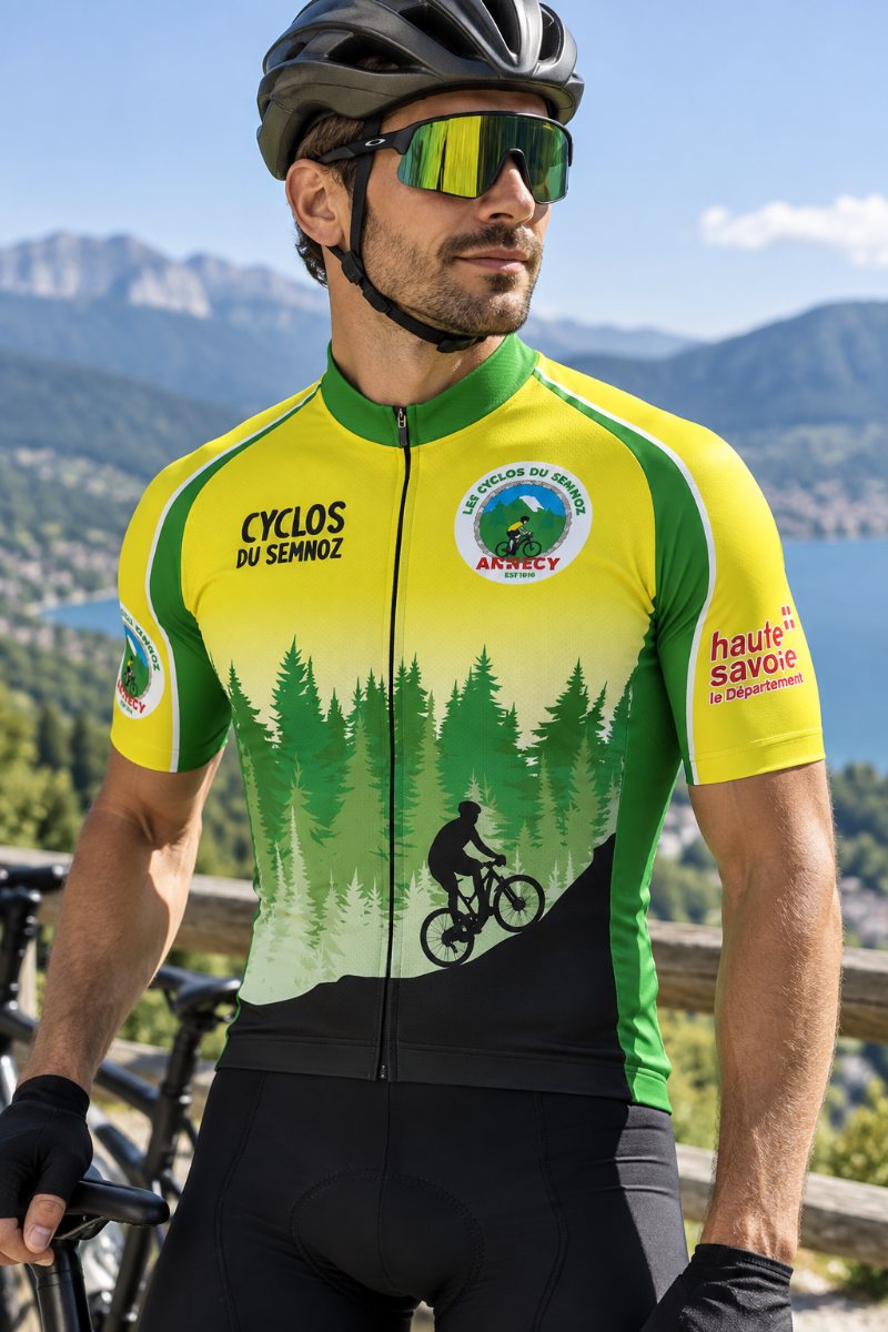 Maillot de club cycliste personnalisé